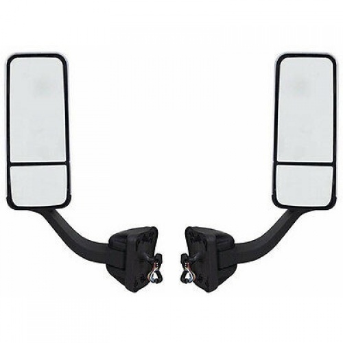 Freightliner Cascadia Mirror Chrome Power Heated 2007-2018 Left & Right Side